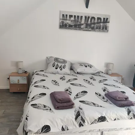 Ferienwohnung Calme 2 Pieces En Duplex Aufferville Exterior foto